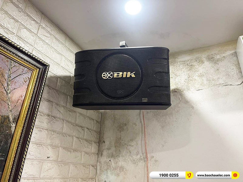 Lắp đặt dàn karaoke trị giá gần 20 triệu cho anh Hà tại Hà Nội (BIK BJ-S668, BKSound DKa 6500, BKSound SW312B) 