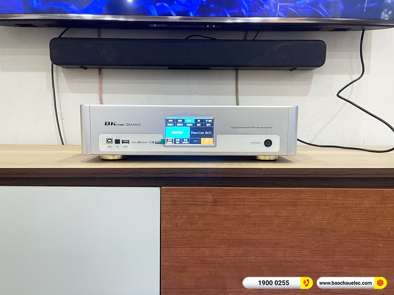 Lắp đặt dàn karaoke trị giá gần 20 triệu cho anh Hà tại Hà Nội (BIK BJ-S668, BKSound DKa 6500, BKSound SW312B) 
