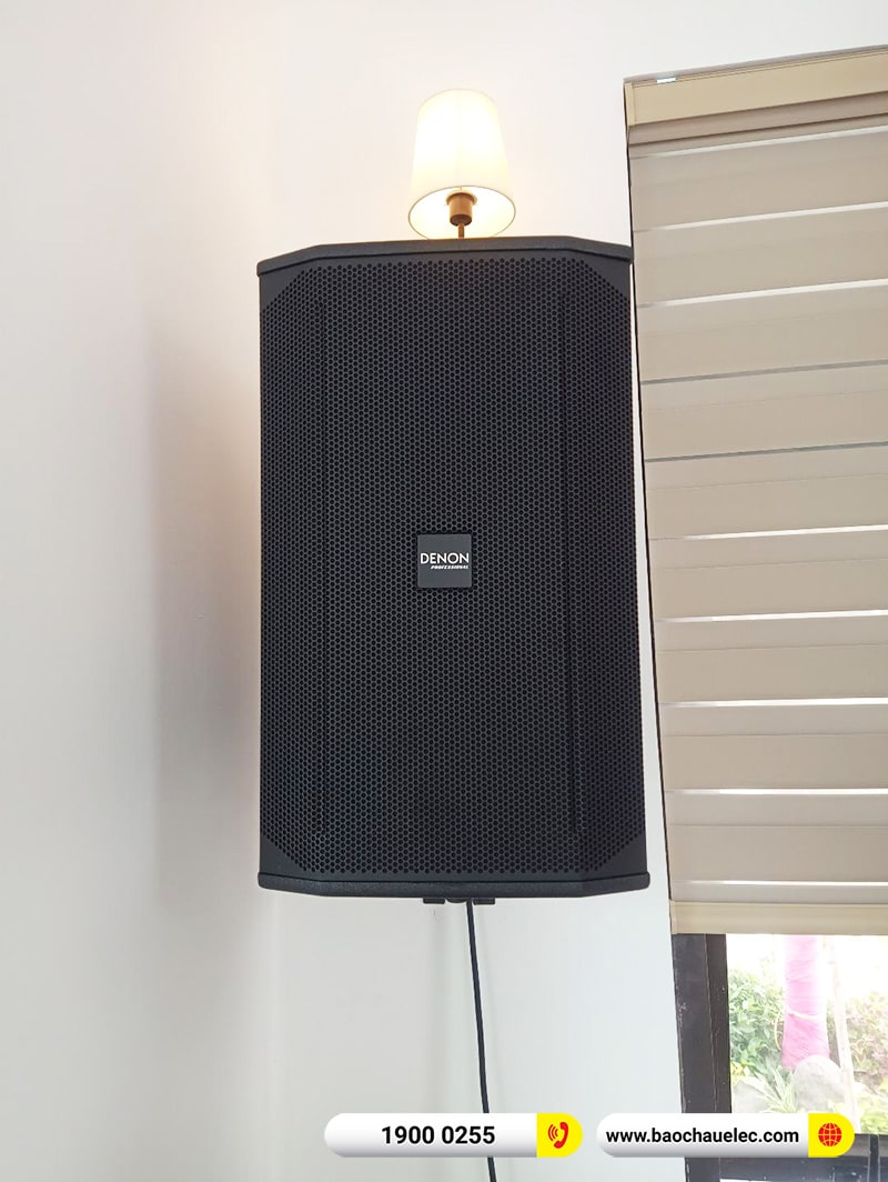 Lắp đặt dàn karaoke Denon 60tr cho chị Hoa tại KĐT Xanh Villas Hà Nội (Denon DN512, BPA-8200, KP500, SW512B, UGX12 Gold,…) 