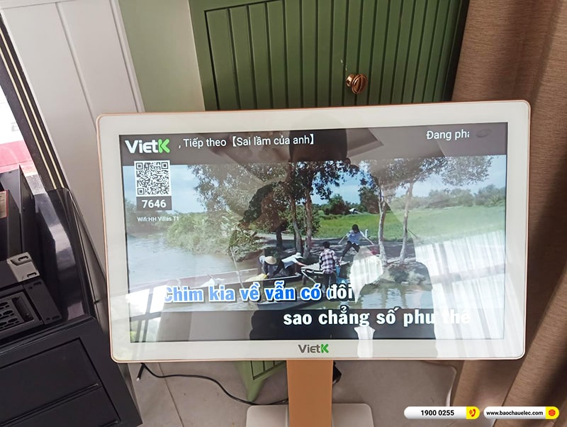 Lắp đặt dàn karaoke Denon 60tr cho chị Hoa tại KĐT Xanh Villas Hà Nội (Denon DN512, BPA-8200, KP500, SW512B, UGX12 Gold,…) 