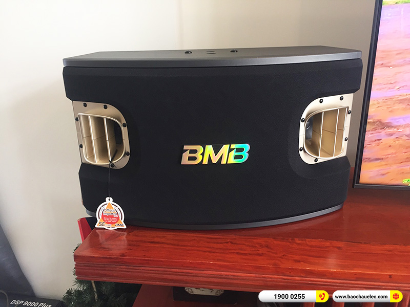 Lắp đặt dàn karaoke BMB 29tr cho chị Miến tại KĐT Xanh Villas Hà Nội (BMB CSV 900SE, DSP-9000 Plus, U900 Plus X)