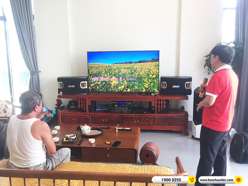 Lắp đặt dàn karaoke BMB 29tr cho chị Miến tại KĐT Xanh Villas Hà Nội (BMB CSV 900SE, DSP-9000 Plus, U900 Plus X)