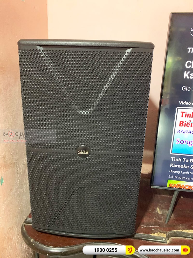 Lắp đặt dàn karaoke gia đình anh Chữ tại Đà Nẵng