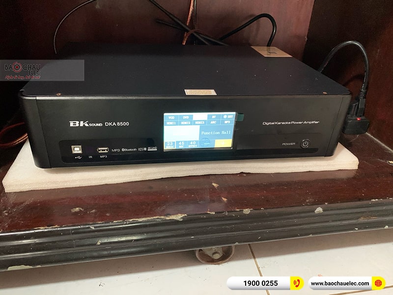 Lắp đặt dàn karaoke gia đình anh Chữ tại Đà Nẵng