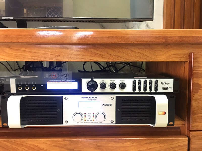 Dàn karaoke gia đình anh Đại ở Thạch Thất, HN h4