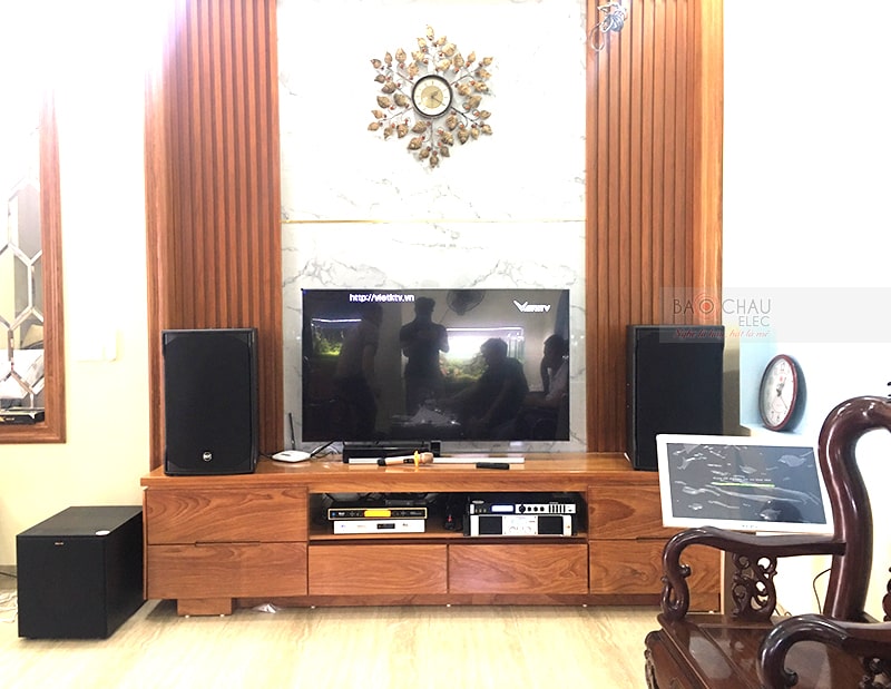 Dàn karaoke gia đình anh Đại ở Thạch Thất, HN h6