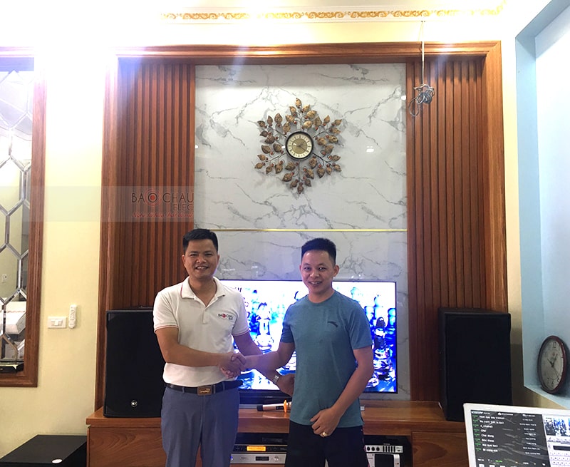 Dàn karaoke gia đình anh Đại ở Thạch Thất, HN h7