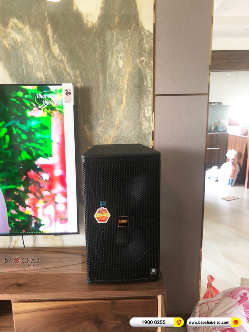 Lắp đặt dàn karaoke gia đình anh Hoàn