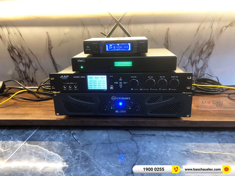 Lắp đặt dàn karaoke anh Huỳnh tại Hà Nội