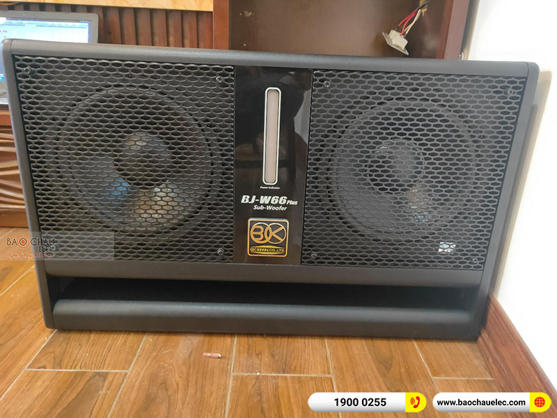 Lắp đặt dàn karaoke gia đình anh Khuê tại Hà Nội