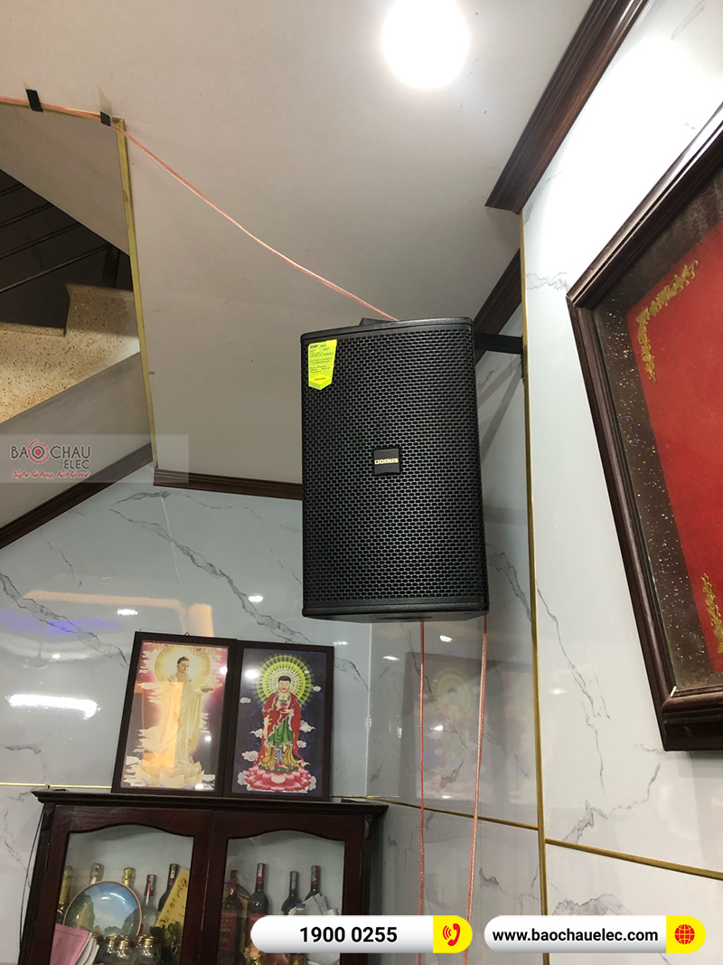 Lắp đặt dàn karaoke gia đình anh Trưởng tại Hà Nội