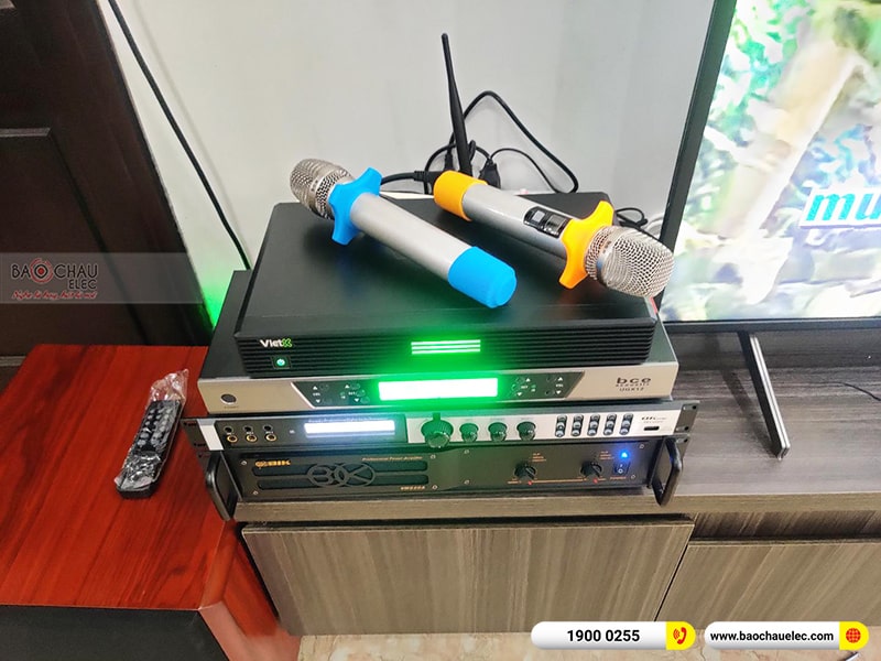 Lắp đặt dàn karaoke chị Thu tại Hà Nội
