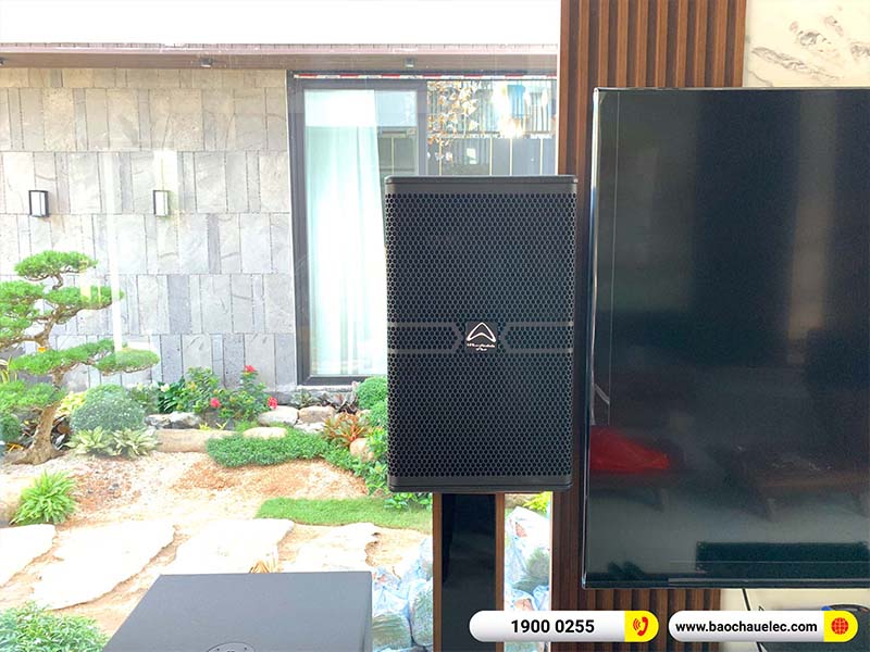 Lắp đặt dàn karaoke Wharfedale hơn 127tr cho anh Quang tại Hà Nội (Wharfedale Anglo E312, CPD3600, KX180A, Anglo E18B, VM300,…)