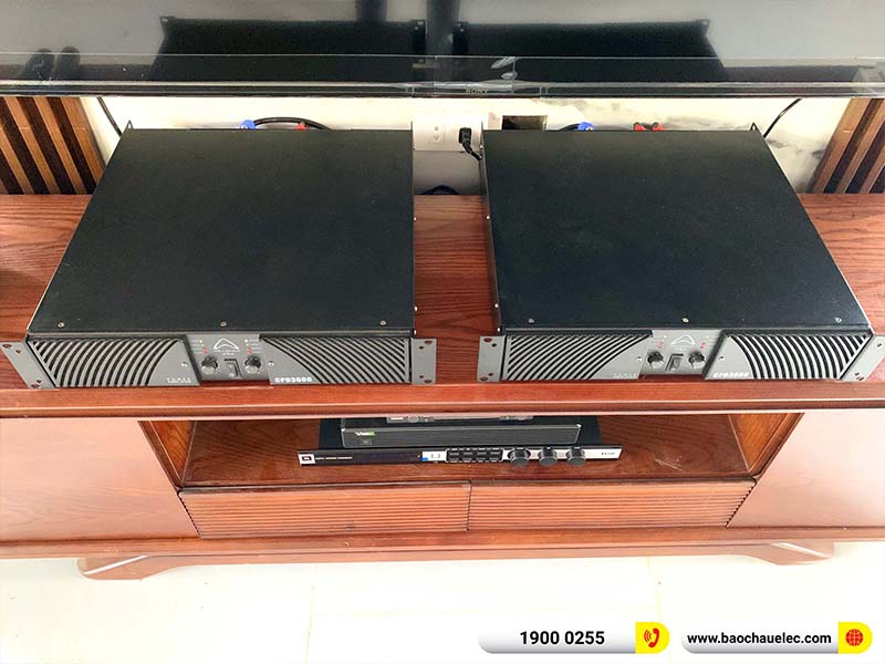 Lắp đặt dàn karaoke Wharfedale hơn 127tr cho anh Quang tại Hà Nội (Wharfedale Anglo E312, CPD3600, KX180A, Anglo E18B, VM300,…)