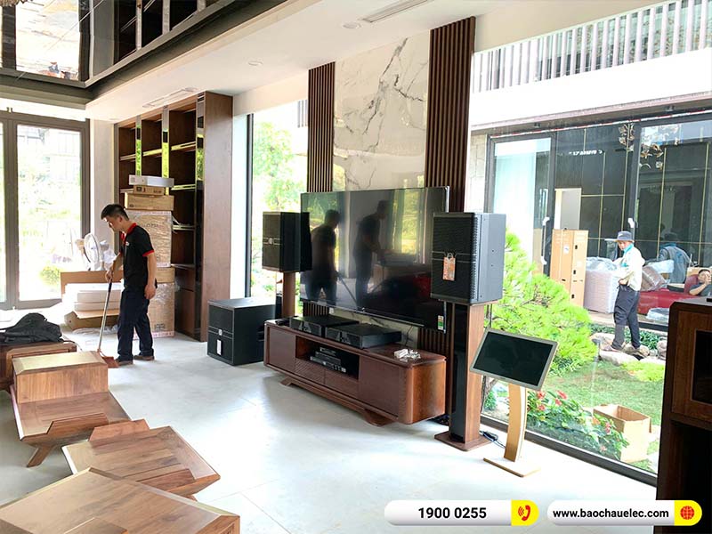 Lắp đặt dàn karaoke Wharfedale hơn 127tr cho anh Quang tại Hà Nội (Wharfedale Anglo E312, CPD3600, KX180A, Anglo E18B, VM300,…)