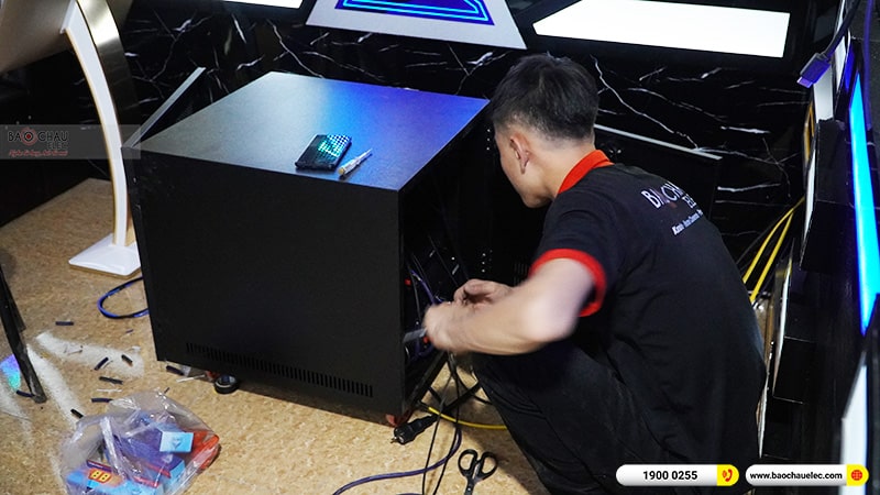 Lắp đặt 3 phòng hát quán karaoke kinh doanh cho anh Dương tại Thạch Thất – Hà Nội