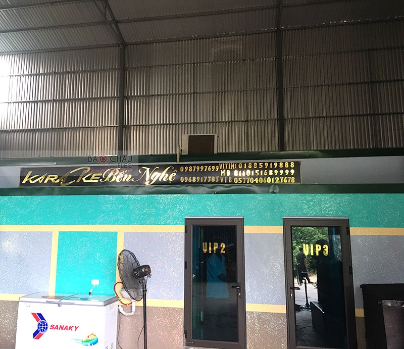 phòng hát karaoke VIP cho quán karaoke Bến Nghệ h10