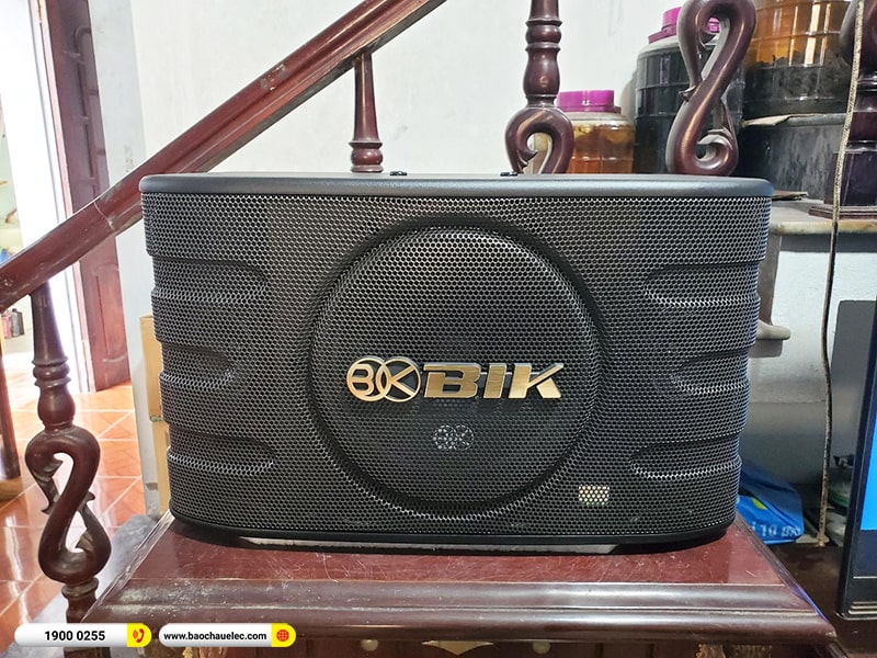 Lắp đặt dàn karaoke trị giá gần 20 triệu cho anh Công Anh tại Hà Nội (BIK BJ-S668, BKSound DKA 6500, BKSound SW512C) 