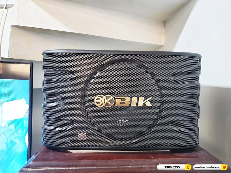 Lắp đặt dàn karaoke trị giá gần 20 triệu cho anh Công Anh tại Hà Nội (BIK BJ-S668, BKSound DKA 6500, BKSound SW512C) 