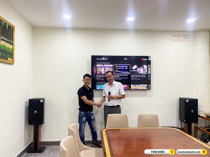 Lắp đặt dàn karaoke trị giá hơn 70 triệu cho anh Ka tại TPHCM (JBL KP4012 G2, RCF IPS 2700, KX180A, Pasion 12SP)