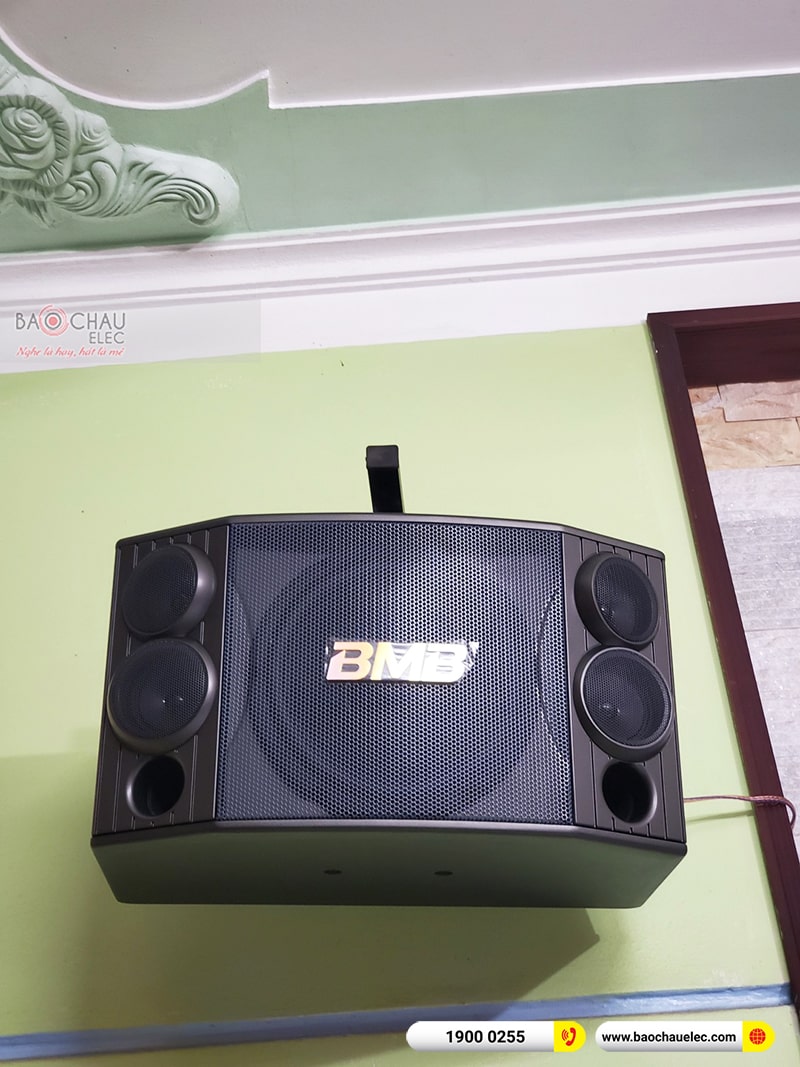 Lắp đặt dàn karaoke trị giá hơn 40 triệu cho anh Trường tại Hà Nội (BMB 880SE, BPA-6200, BPR-5600, SW512-B, Bik BJ-U500) 