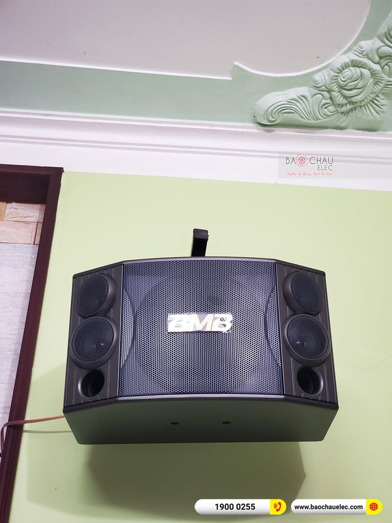 Lắp đặt dàn karaoke trị giá hơn 40 triệu cho anh Trường tại Hà Nội (BMB 880SE, BPA-6200, BPR-5600, SW512-B, Bik BJ-U500) 