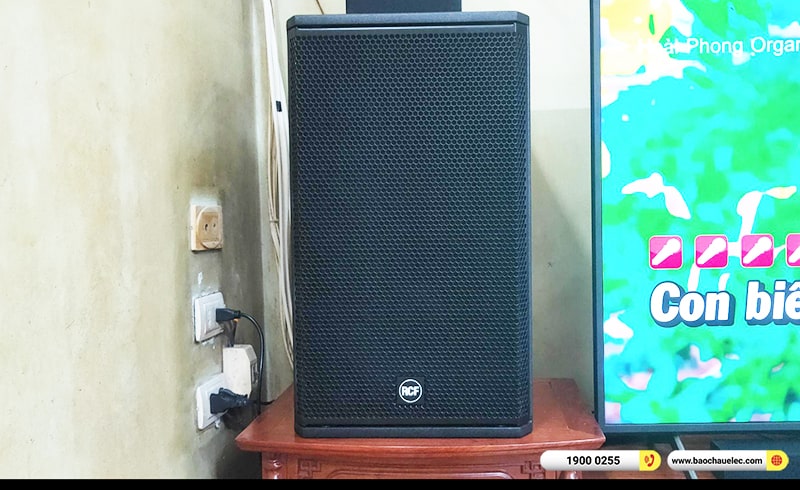 Lắp đặt dàn karaoke trị giá hơn 60 triệu cho chú Duy tại Hà Nội (RCF X-MAX 12, VM620A, BPR-5600, SW815, BJ-U500) 