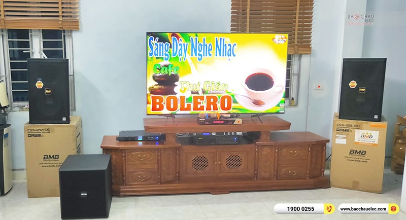 Lắp đặt dàn karaoke trị giá gần 70 triệu cho chú Ngân tại Hà Nội (BMB CSS 1212SE, VM840A, KX180A, BJ-W35, BJ-U600, BKSound M8) 