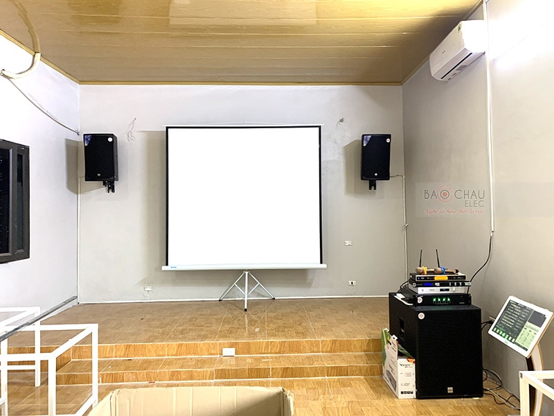 Lắp bộ dàn karaoke cafe cho anh Hải ở Thanh Oai, HN