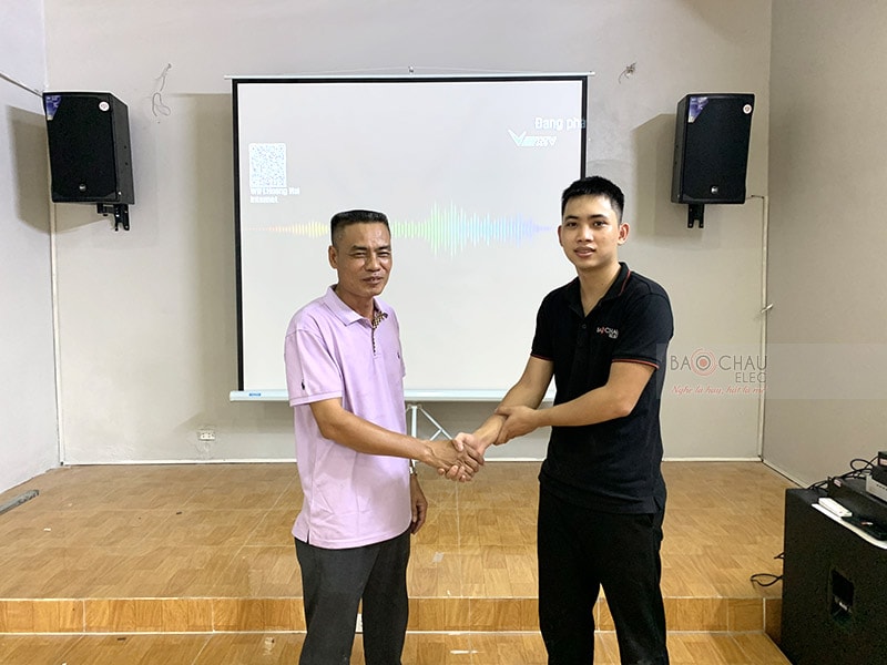 dàn karaoke cafe cho anh Hải ở Thanh Oai h8