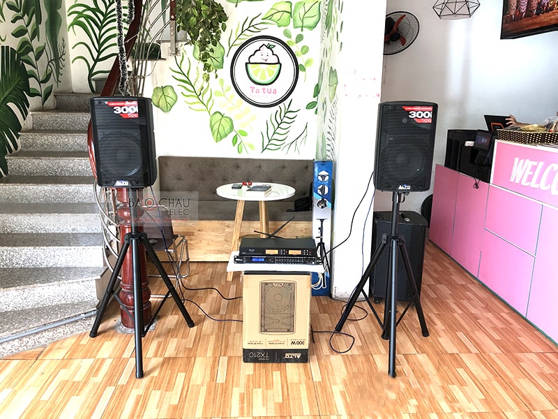 dàn âm thanh cho quán Tà Tưa của anh Đại h3