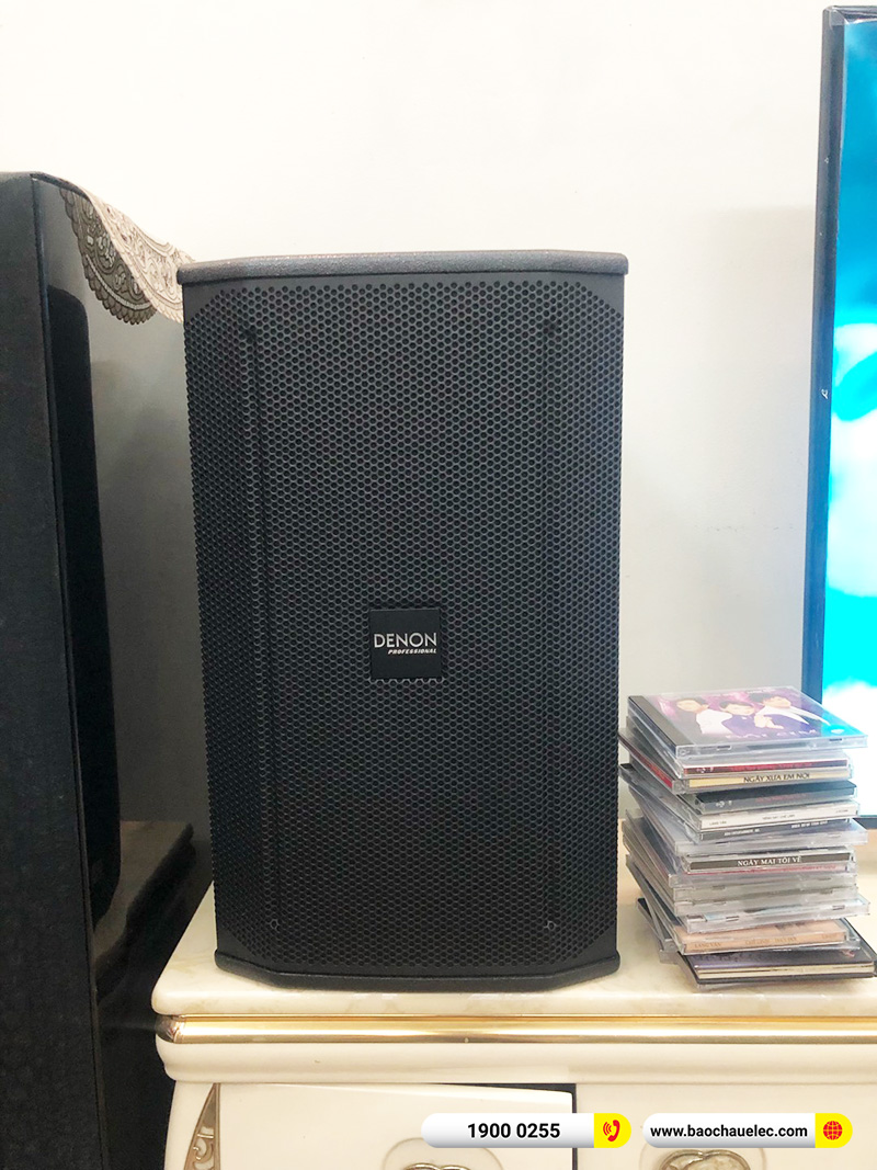 Lắp đặt dàn karaoke Denon 40tr cho anh Cường tại Hà Nội (Denon DN510, VM420A, KX180A, SW512B, UGX12 Gold) 