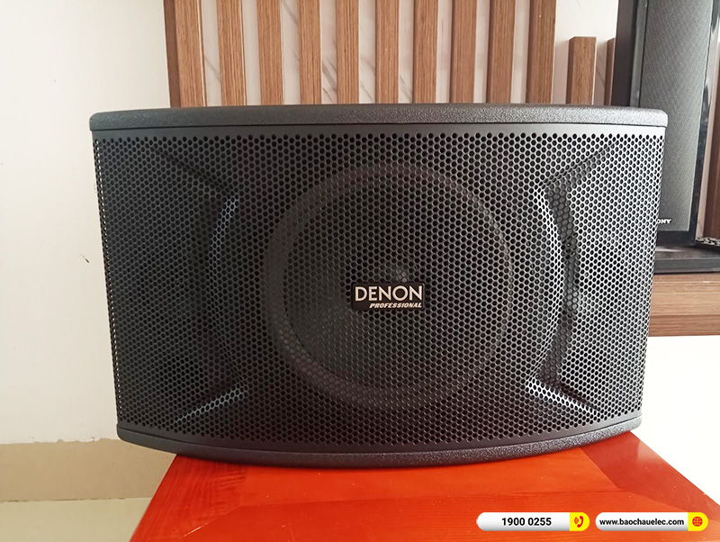 Lắp đặt dàn karaoke trị giá khoảng 15 triệu cho anh Cương tại Hà Nội (Denon DP-C10, BKSound DKA 5500) 