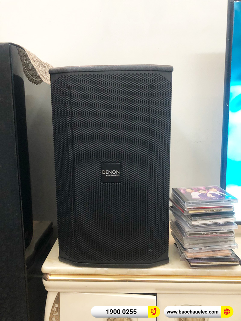 Lắp đặt dàn karaoke Denon 40tr cho anh Cường tại Hà Nội (Denon DN510, VM420A, KX180A, SW512B, UGX12 Gold) 