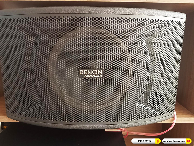 Lắp đặt dàn karaoke trị giá khoảng 15 triệu cho anh Cương tại Hà Nội (Denon DP-C10, BKSound DKA 5500) 