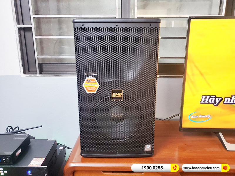 Lắp đặt dàn karaoke BMB 50tr cho anh Hùng tại Hà Nội (BMB 1210SE, CA-J602, BPR-5600, SW512C, VM200, AAP P8)