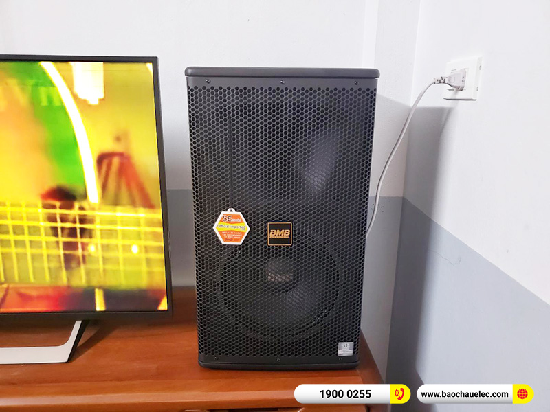 Lắp đặt dàn karaoke BMB 50tr cho anh Hùng tại Hà Nội (BMB 1210SE, CA-J602, BPR-5600, SW512C, VM200, AAP P8)