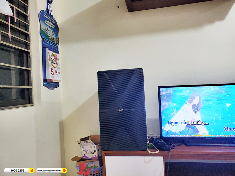 Lắp đặt dàn karaoke trị giá hơn 30 triệu cho anh Thắng tại Hà Nội (Alto AT2000II, VM820A, BPR-5600, BIK BJ-U500) 