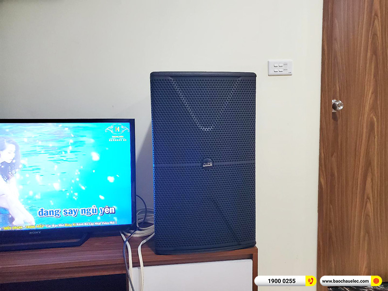 Lắp đặt dàn karaoke trị giá hơn 30 triệu cho anh Thắng tại Hà Nội (Alto AT2000II, VM820A, BPR-5600, BIK BJ-U500) 