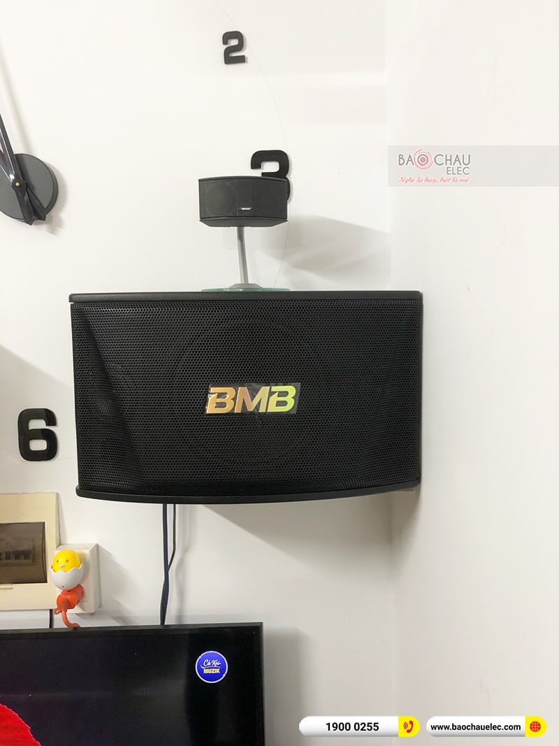 Lắp đặt dàn karaoke trị giá hơn 40 triệu cho anh Thắng tại Hà Nội (BMB 510SE, VM620A, BPR-8500, SW512C, BJ-U550, BKSound M8) 