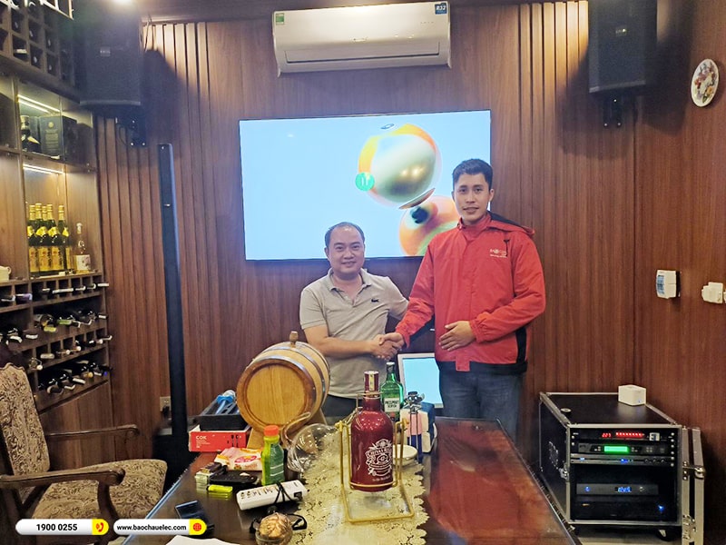 Nâng cấp dàn karaoke trị giá hơn 50 triệu cho anh Thiện tại Hà Nội (BIK BSP 410II, VM640A, BJ-W25A)