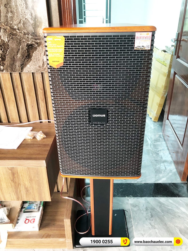 Lắp đặt dàn karaoke trị giá hơn 30 triệu cho chị Mai tại Hải Phòng (Domus DK612, APP MZ-66, BKSound KX6, SW612B, U900 Plus X) 
