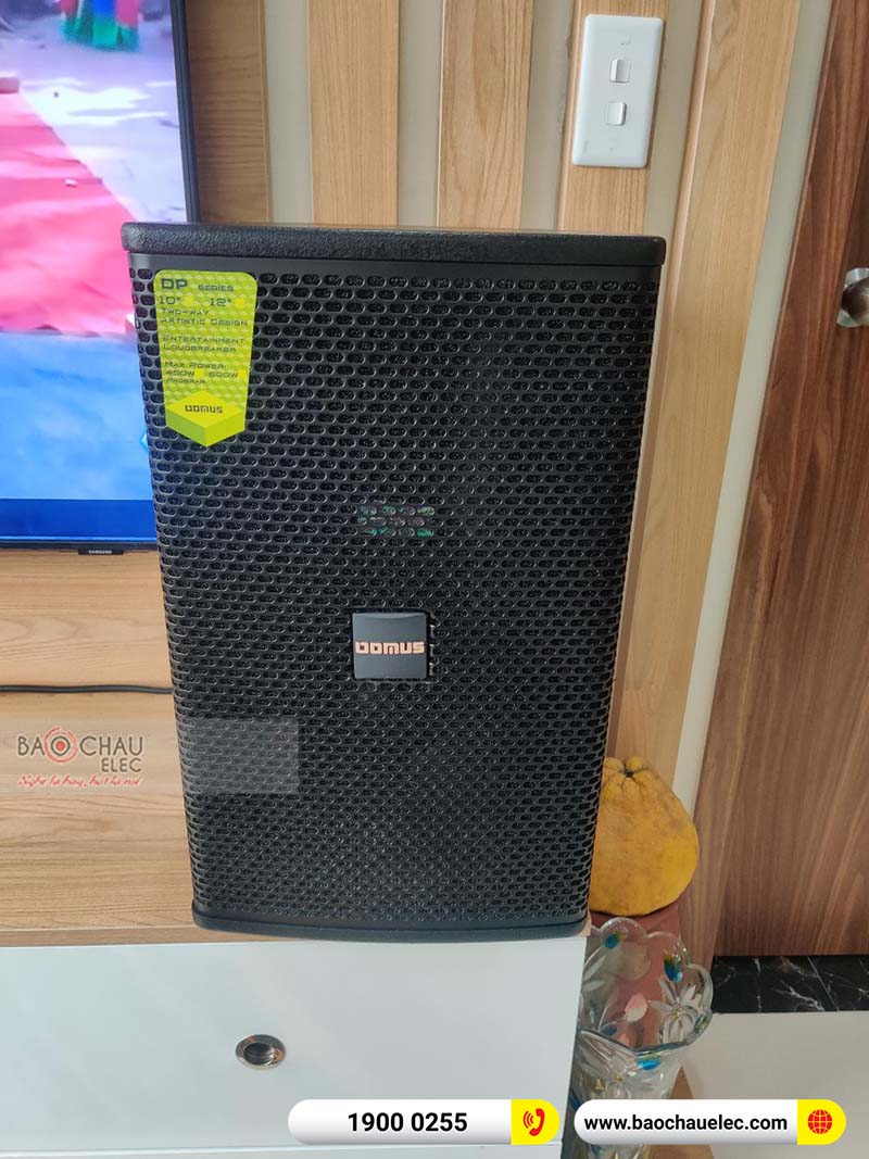 Lắp đăt dàn karaoke gia đình anh Cường