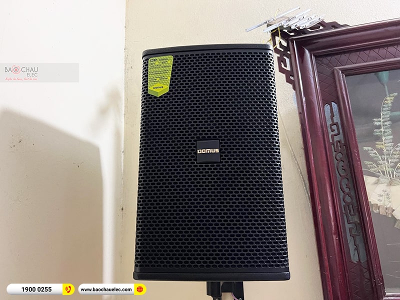 Lắp đặt dàn karaoke trị giá gần 30 triệu cho anh Hiếu tại Hà Nội