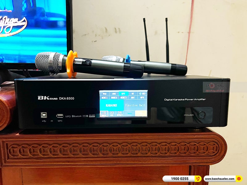 Lắp đặt dàn karaoke trị giá gần 30 triệu cho anh Hiếu tại Hà Nội