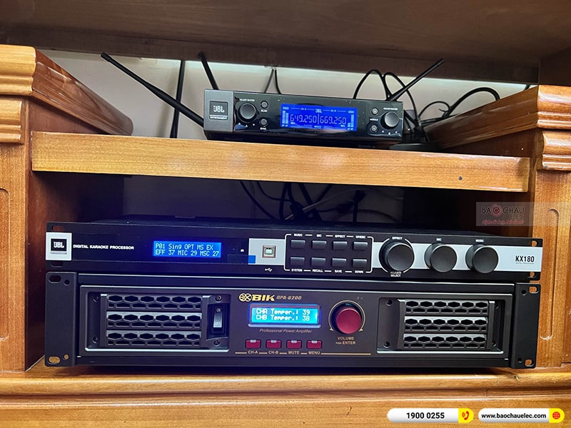 Lắp đặt dàn karaoke trị giá hơn 60 triệu cho anh Hiếu tại Hà Nội
