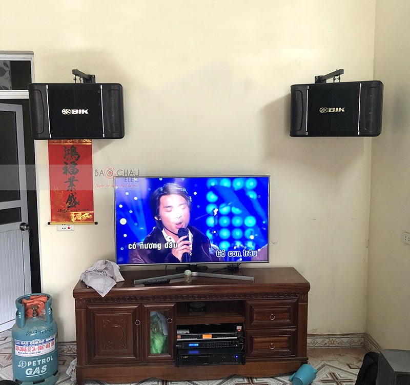 Dàn karaoke gia đình anh Ninh ở Thanh Trì, HN h4