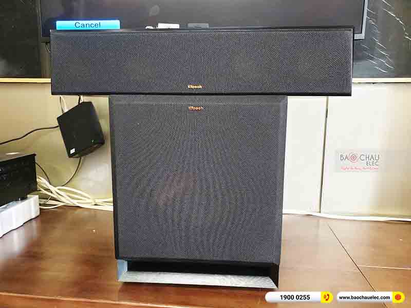 Lắp đặt dàn âm thanh 5.1 xem phim, nghe nhạc Klipsch cho anh Tuấn tại Hà Nội