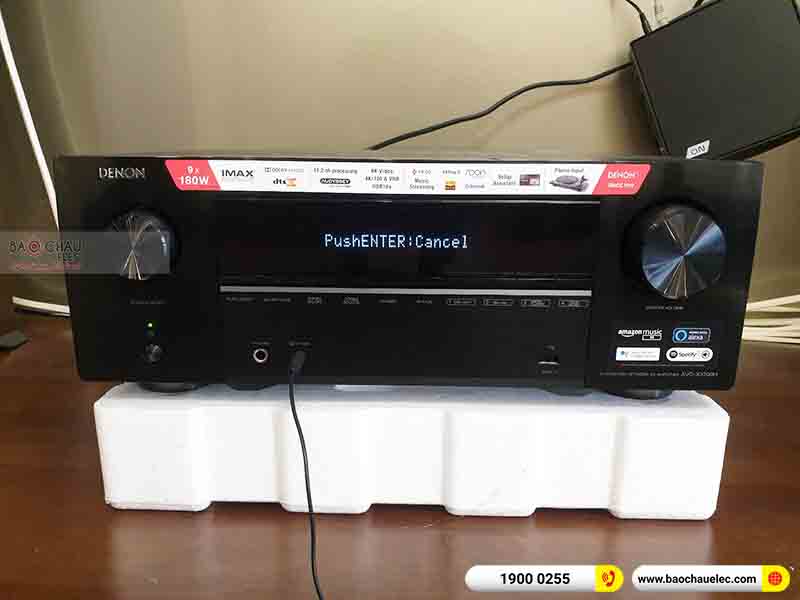 Lắp đặt dàn âm thanh 5.1 xem phim, nghe nhạc Klipsch cho anh Tuấn tại Hà Nội