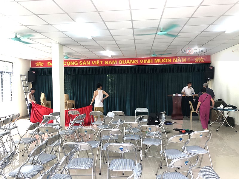 Dàn âm thanh hội trường nhà văn hóa h10